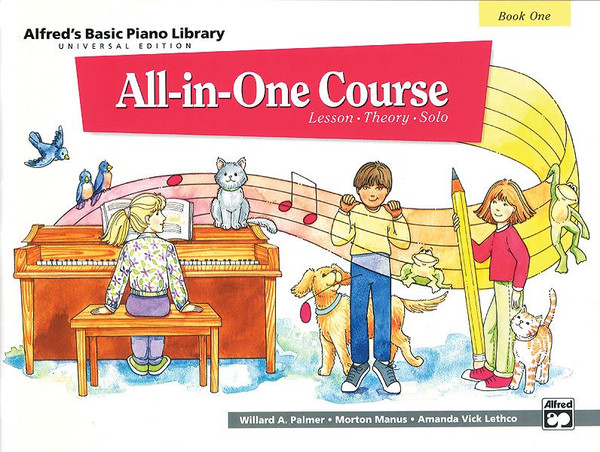 Alfreds Basic Piano All In One Course Bk1