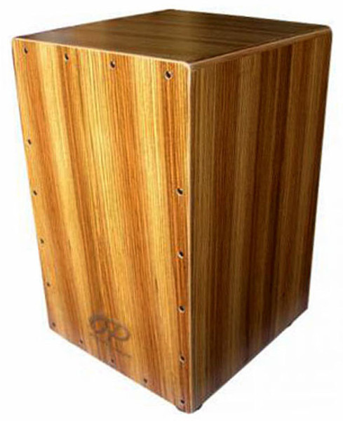 Opus Percussion Cajon Zebra Wood with Bag