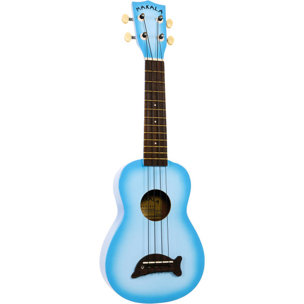 Makala Dolphin Soprano Ukulele Light Blue Burst