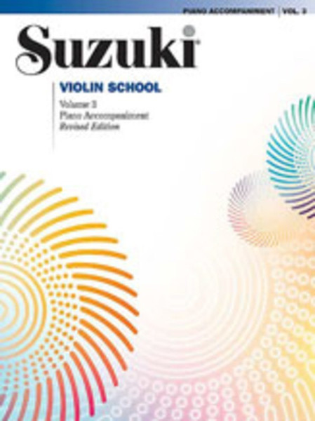 Suzuki Violin School Piano Accompaniment Vol 3