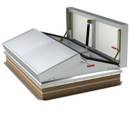 Bilco 48 x 72 Aluminum Lumivent Daylighting Smoke Vent - Bilco