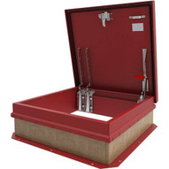 Babcock Davis 36 x 30 Aluminum Cover with Galvanized Steel Security Roof Hatch