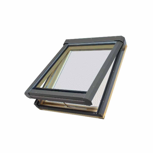 Fakro 24 x 38 Manual Venting Deck-Mounted Skylight - Laminated Glass - Fakro