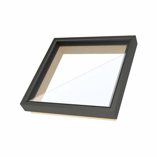 Fakro 34 x 34 Standard Fixed Curb-Mounted Skylight - Laminated Glass - Fakro