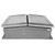 Milcor 48 x 60 Galvanized Steel Flat Panel Skylight - Milcor
