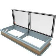 Single Door LightMAX™ Smoke Vent