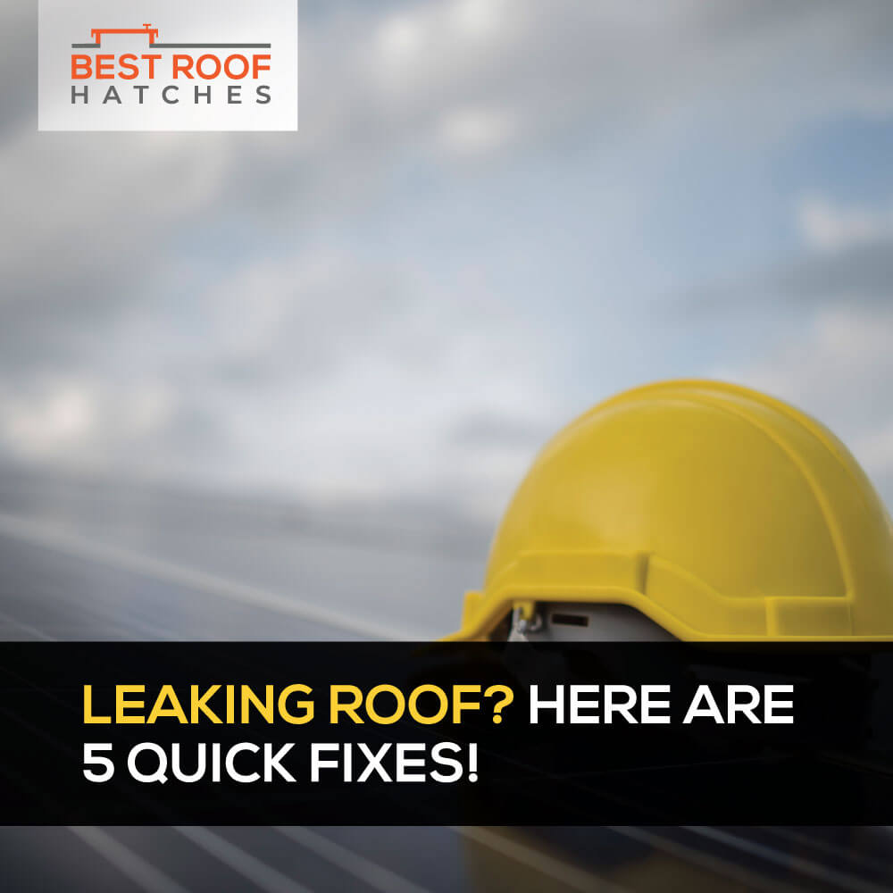 Leaking Roof? Here are 5 Quick Fixes! Leaking Roof? Here are 5 Quick Fixes!