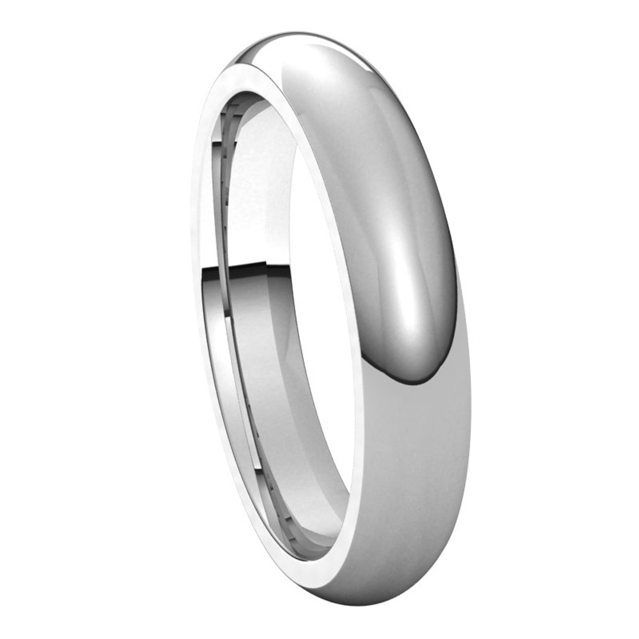 Buy Platinum Wedding Band, Platinum Wedding Ring, 5mm Shiny Finish Plain  Dome Mens Wedding Bands Mens Wedding Rings, 950 Platinum Band Online in  India - Etsy