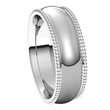Sterling-Silver-6mm-Half-Round-Comfort-Fit-Beaded-Edge-Wedding-Band-Side-View1