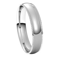 Sterling-Silver-4mm-Half-Round-Comfort-Fit-Rope-Edge-Wedding-Band-Side-View1 Sterling-Silver-4mm-Half-Round-Comfort-Fit-Rope-Edge-Wedding-Band-Side-View1