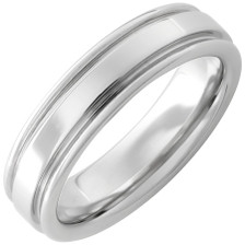 Serinium-Rounded-Edge-6mm-with-Double-Groove-Wedding-Band-Side-View1 Serinium-Rounded-Edge-6mm-with-Double-Groove-Wedding-Band-Side-View1