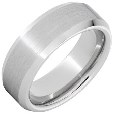Serinium-with-Satin-Brushed-Finish-Polished-Beveled-Edges-Wedding-Band-Side-View1 Serinium-with-Satin-Brushed-Finish-Polished-Beveled-Edges-Wedding-Band-Side-View1