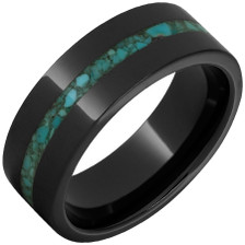 Black-Ceramic-8mm-with-Center-Turquoise-Inlay-Wedding-Band-Side-View1 Black-Ceramic-8mm-with-Center-Turquoise-Inlay-Wedding-Band-Side-View1