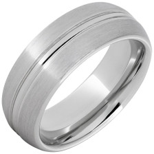 Serinium-Double-Domed-8mm-Satin-Finish-Edges-Wedding-Band-Side-View1 Serinium-Double-Domed-8mm-Satin-Finish-Edges-Wedding-Band-Side-View1