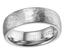 Hammered-Dome-Brushed-Finish-Comfort-Fit-Tungsten-Wedding-Band-Horizontal-View1 Hammered-Dome-Brushed-Finish-Comfort-Fit-Tungsten-Wedding-Band-Horizontal-View1