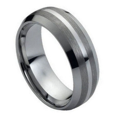 Tungsten-Ring-Dome-Design-with-Polished-Center-and-Brushed-Side-Bands-Beveled-Edges-Wedding-Band-Full-View