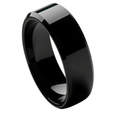 Black-Tungsten-Flat-Polished-with-Beveled-Edges-6mm-or-8mm-Wedding-Band-Full-View-1 Black-Tungsten-Flat-Polished-with-Beveled-Edges-6mm-or-8mm-Wedding-Band-Full-View-1