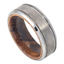 Tungsten-Ring-with-Double-Grooves-Brushed-Finish-and-African-Sapele-Mahogany-Wood-Inside-8mm-Wedding-Band-Full-View-1 Tungsten-Ring-with-Double-Grooves-Brushed-Finish-and-African-Sapele-Mahogany-Wood-Inside-8mm-Wedding-Band-Full-View-1