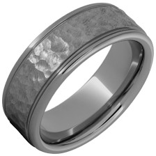 Rugged-Tungsten-Rounded-Grooved-Edge-Band-with-Moon-Surface-Finish-6mm-or-8mm-Wedding-Band-Full-View-2 Rugged-Tungsten-Rounded-Grooved-Edge-Band-with-Moon-Surface-Finish-6mm-or-8mm-Wedding-Band-Full-View-2