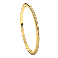 Yellow-Gold-1mm-Standard-Half-Round-Wedding-Band-Side-View1 Yellow-Gold-1mm-Standard-Half-Round-Wedding-Band-Side-View1