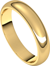 Yellow-Gold-4mm-Standard-Half-Round-Wedding-Band-Side-View1 Yellow-Gold-4mm-Standard-Half-Round-Wedding-Band-Side-View1