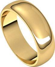 Yellow-Gold-6mm-Standard-Half-Round-Wedding-Band-Side-View1 Yellow-Gold-6mm-Standard-Half-Round-Wedding-Band-Side-View1