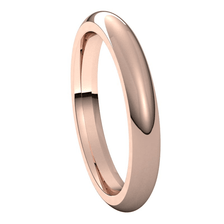 Rose-Gold-3mm-Lightweight-Half-Round-Comfort-fit-Wedding-Band-Side-View3 Rose-Gold-3mm-Lightweight-Half-Round-Comfort-fit-Wedding-Band-Side-View3
