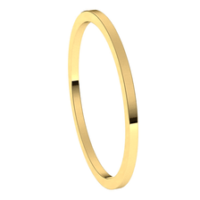 Yellow-Gold-1mm-Standard-Flat-Wedding-Band-Side-View2 Yellow-Gold-1mm-Standard-Flat-Wedding-Band-Side-View2