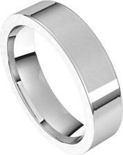 White-Gold-5mm-Comfort-Fit-Flat-Wedding-Band-Side-View2 White-Gold-5mm-Comfort-Fit-Flat-Wedding-Band-Side-View2