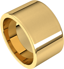 Yellow-Gold-12mm-Comfort-Fit-Flat-Wedding-Band-Side-View Yellow-Gold-12mm-Comfort-Fit-Flat-Wedding-Band-Side-View