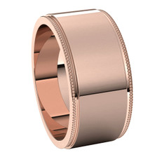 Rose-Gold-9mm-Flat-Milgrain-Step-Edge-Wedding-Band-Side-View1 Rose-Gold-9mm-Flat-Milgrain-Step-Edge-Wedding-Band-Side-View1