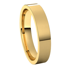 Yellow-Gold-4mm-Lightweight-Comfort-Fit-Flat-Wedding-Band-Side-View1 Yellow-Gold-4mm-Lightweight-Comfort-Fit-Flat-Wedding-Band-Side-View1