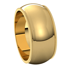 Yellow-Gold-9mm-Standard-Milgrain-Edge-Wedding-Band-Side-View2 Yellow-Gold-9mm-Standard-Milgrain-Edge-Wedding-Band-Side-View2