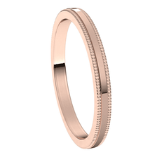 Rose-Gold-2mm-Flat-Standard-Milgrain-Edge-Wedding-Band-Side-View1 Rose-Gold-2mm-Flat-Standard-Milgrain-Edge-Wedding-Band-Side-View1
