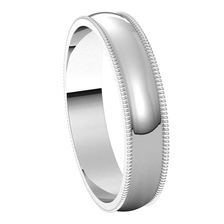 White-Gold-4mm-Lightweight-Milgrain-Edge-Wedding-Band-Side-View1 White-Gold-4mm-Lightweight-Milgrain-Edge-Wedding-Band-Side-View1