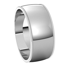White-Gold-8mm-Lightweight-Milgrain-Edge-Wedding-Band-Side-View1 White-Gold-8mm-Lightweight-Milgrain-Edge-Wedding-Band-Side-View1