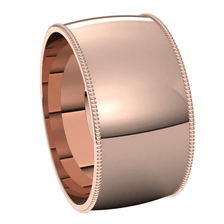Rose-Gold-10mm-Standard-Comfort-Fit-Milgrain-Edge-Wedding-Band-Side-View1 Rose-Gold-10mm-Standard-Comfort-Fit-Milgrain-Edge-Wedding-Band-Side-View1