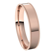 Rose-Gold-4mm-Flat-Comfort-Fit-Milgrain-Edge-Wedding-Band-Side-View1 Rose-Gold-4mm-Flat-Comfort-Fit-Milgrain-Edge-Wedding-Band-Side-View1