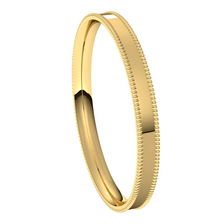 Yellow-Gold-2.5mm-Flat-Comfort-Fit-Milgrain-Edge-Wedding-Band-Side-View2 Yellow-Gold-2.5mm-Flat-Comfort-Fit-Milgrain-Edge-Wedding-Band-Side-View2