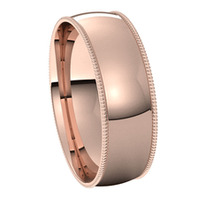Rose-Gold-6mm-Lightweight-Comfort-Fit-Milgrain-Edge-Wedding-Band-Side-View2 Rose-Gold-6mm-Lightweight-Comfort-Fit-Milgrain-Edge-Wedding-Band-Side-View2