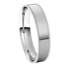 Platinum-4mm-Flat-Comfort-Fit-Milgrain-Edge-Wedding-Band-Side-View1 Platinum-4mm-Flat-Comfort-Fit-Milgrain-Edge-Wedding-Band-Side-View1