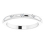 Platinum-2mm-Half-Round-with-12-Diamonds-Star-Set-Wedding-Band-Horizontal-View-1