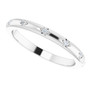Platinum-2mm-Half-Round-with-12-Diamonds-Star-Set-Wedding-Band-Horizontal-View-2