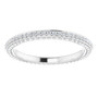 3/4-Carat-3-Sided-Diamond-Platinum-Eternity-Wedding-Band-Horizontal-View
