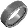 Rugged-Tungsten-Flat-Grooved-Edge-Band-with-Sentinel-Finish-6mm-or-8mm-Wedding-Band-Full-View-2