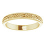 Ladies-White,-Yellow,-or-Rose-Gold-Raised-Celtic-Design-3.2mm-Wedding-Band-Side-View4