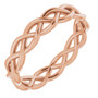Ladies-Open-Braid-Design-White,-Yellow,-or-Rose-Gold-4.7mm-Wedding-Band-Side-View3