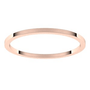 Rose-Gold-1mm-Standard-Flat-Wedding-Band-Horizontal-View