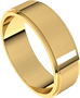 Yellow-Gold-6mm-Standard-Flat-with-Edge-Wedding-Band-Side-View1