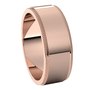 Rose-Gold-7mm-Flat-Milgrain-Step-Edge-Wedding-Band-Side-View1